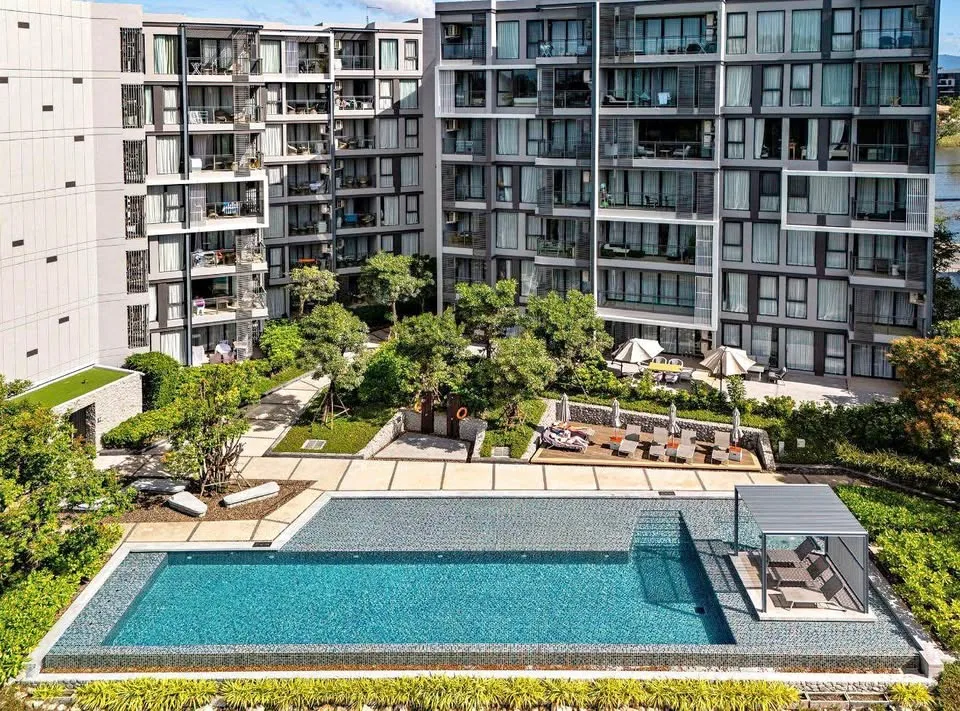 อพาร์ตเมนต์ 1 ห้องนอนทันสมัยให้เช่าที่ Cassia Phuket