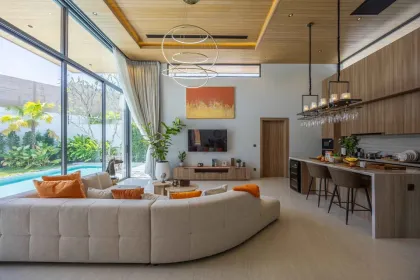 Вилла с 4 спальнями и частным бассейном в Mouana Residence, Kohkaew