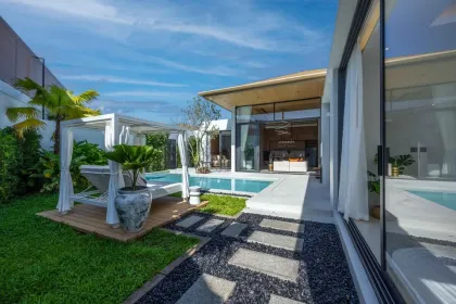Вилла с 4 спальнями и частным бассейном в Mouana Residence, Kohkaew