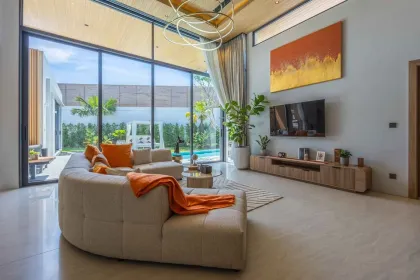 Вилла с 4 спальнями и частным бассейном в Mouana Residence, Kohkaew