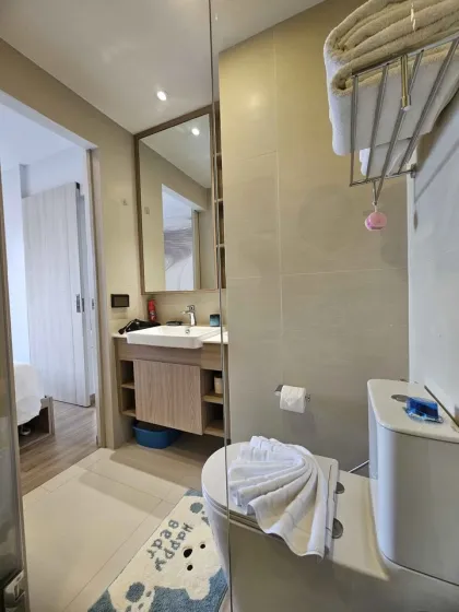 1-комнатная квартира с террасой и видом на гольф в Skypark Laguna Phuket