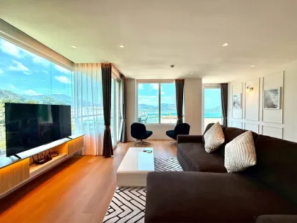 Квартира с 1 спальней и видом на море в The Bay Cliff Patong