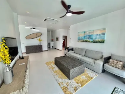 วิลล่าหรูสมัยใหม่ 3 ห้องนอนให้เช่า ที่ Blue Tree Living เชิงทะเล