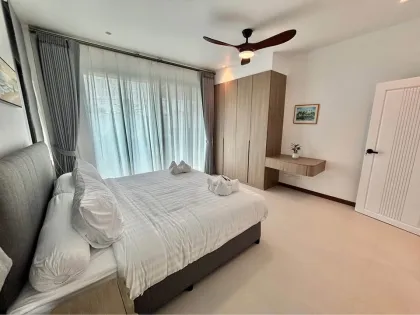 วิลล่าหรูสมัยใหม่ 3 ห้องนอนให้เช่า ที่ Blue Tree Living เชิงทะเล