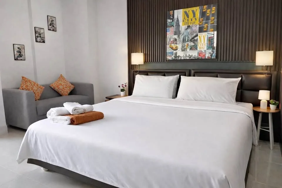 อพาร์ตเมนต์ 1 ห้องนอนที่ Happy Fish Guesthouse, ป่าตอง