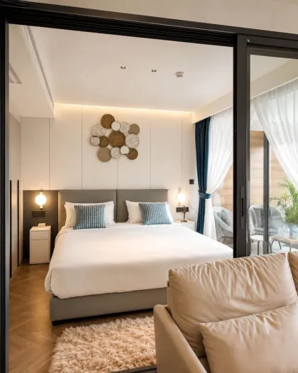 Apartamento 1 Habitación en Sunshine Beach Residences, Layan