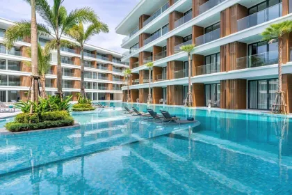 Apartamento 1 Habitación en Sunshine Beach Residences, Layan
