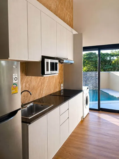 3 Bedroom 2 Bathroom Pool Villa for Rent at The Rich Villas, Koh Kaew