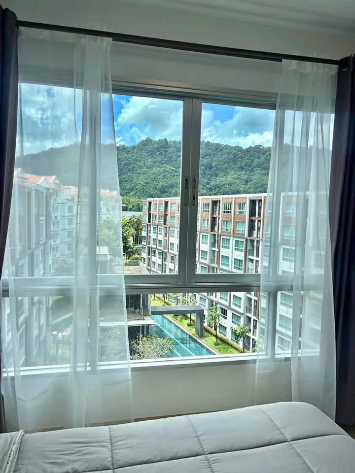 Appartement 1 chambre avec vue sur piscine à D Condo Mine Phuket