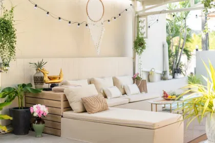 Maison Confortable avec Piscine 3 Chambres et Terrasse sur le Toit à Rawai