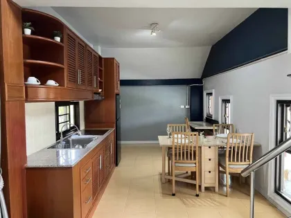 Spacious 4-Bedroom Villa with Guest House in Maneekram Village, Chalong