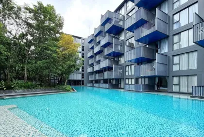 Studio moderne à louer au The Deck Condo, Patong