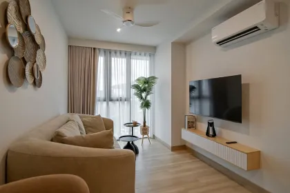 Стильная квартира с 1 спальней в Laguna Phuket Skypark Celeste