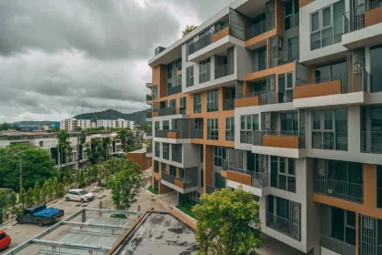 Стильная квартира с 1 спальней в Laguna Phuket Skypark Celeste