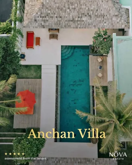 Роскошная вилла с бассейном 3 спальни в аренду в Anchan Villa, Пхукет