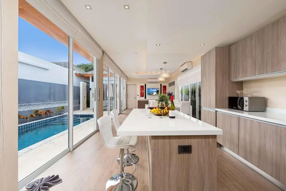 Pool Villa with 2 Beds & 2 Baths for Rent in Rawai Near Nai Harn Beach