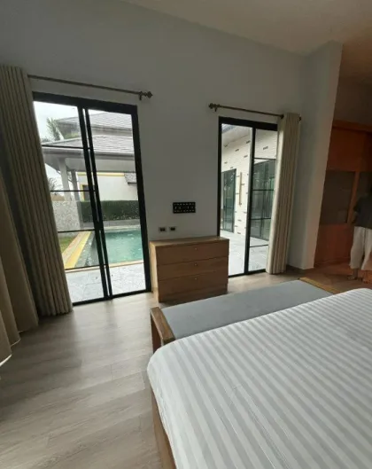 Вилла с 2 спальнями и бассейном в аренду в Poom Villa, Теп Красатри