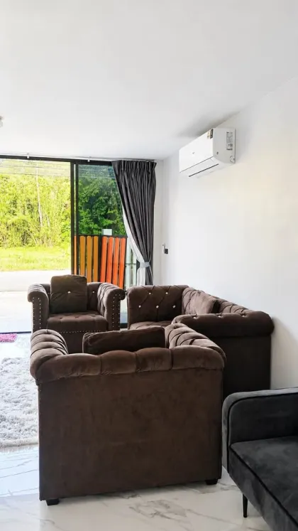 Modern 2-Bedroom House for Rent Near Tesco Lotus Thalang