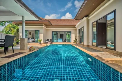Villa privée 3 chambres avec piscine à louer à Rawai