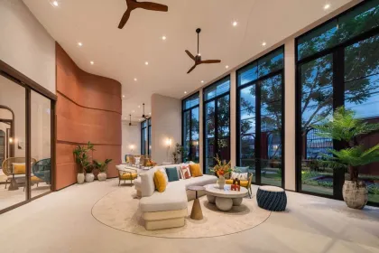 1-комнатная квартира с видом на горы в The Base Bukit Phuket