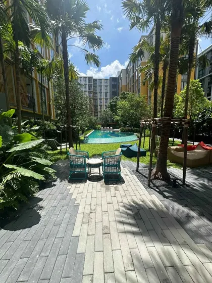 Полностью меблированная 1-комнатная квартира в аренду в The Base Rise Phuket
