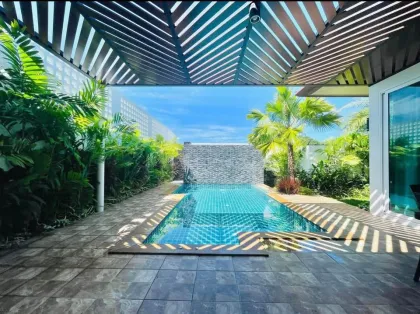 Villa de luxe moderne 2 chambres avec piscine à Nai Harn