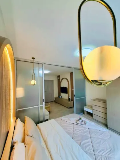 Modern 1-Bedroom Pool View Condo at D Condo Creek, Kathu