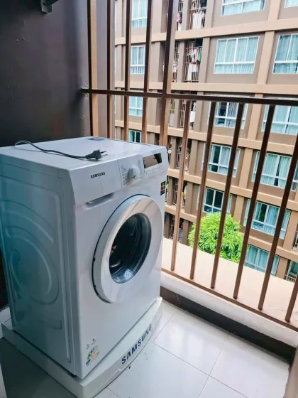 Modern 1-Bedroom Pool View Condo at D Condo Creek, Kathu