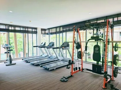 Modern 1-Bedroom Pool View Condo at D Condo Creek, Kathu