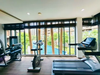Modern 1-Bedroom Pool View Condo at D Condo Creek, Kathu