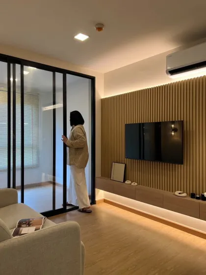 คอนโดพร้อมเฟอร์นิเจอร์ 1 ห้องนอน ที่ DCondo Reef, ราไวย์