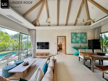Poolvilla mit 3 Schlafzimmern und privatem Pool zur Miete in Cherng Talay