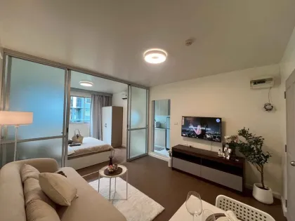 Отремонтированная 1-комнатная квартира в D Condo Kathu с видом на бассейн