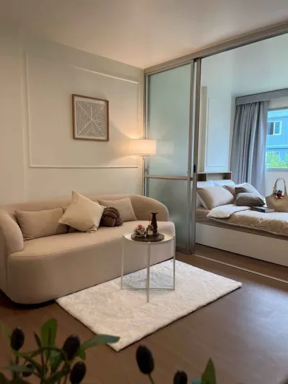 Отремонтированная 1-комнатная квартира в D Condo Kathu с видом на бассейн