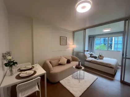Отремонтированная 1-комнатная квартира в D Condo Kathu с видом на бассейн