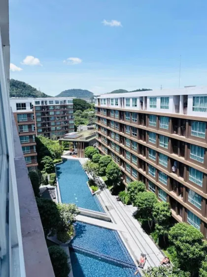 1-комнатная квартира с видом на бассейн в Dcondo Creek Kathu