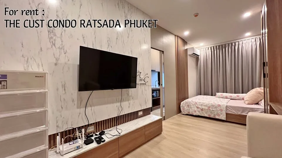 1-комнатная квартира в аренду в The Cust Condo Ratsada, Пхукет