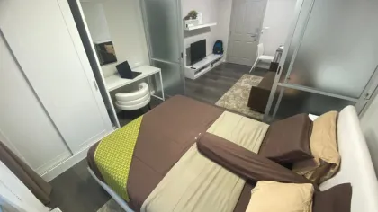 1 спальня, 1 ванная с видом на бассейн в dCondo Campus Resort Kuku, Пхукет Таун