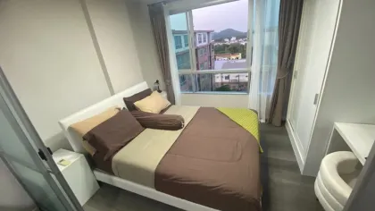 1 спальня, 1 ванная с видом на бассейн в dCondo Campus Resort Kuku, Пхукет Таун