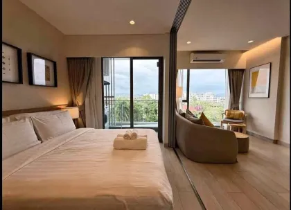 Роскошная 1-комнатная квартира в аренду в Laguna Lakeside, Bang Tao
