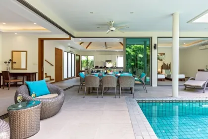 วิลล่าสระว่ายน้ำ 4 ห้องนอน ให้เช่าระยะยาวในราไวย์