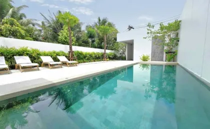 Villa de Luxe 3 Chambres avec Piscine Privée près de la Plage de Bang Tao
