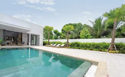 Villa de Luxe 3 Chambres avec Piscine Privée près de la Plage de Bang Tao