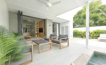 Villa de Luxe 3 Chambres avec Piscine Privée près de la Plage de Bang Tao