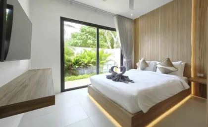 Villa de Luxe 3 Chambres avec Piscine Privée près de la Plage de Bang Tao