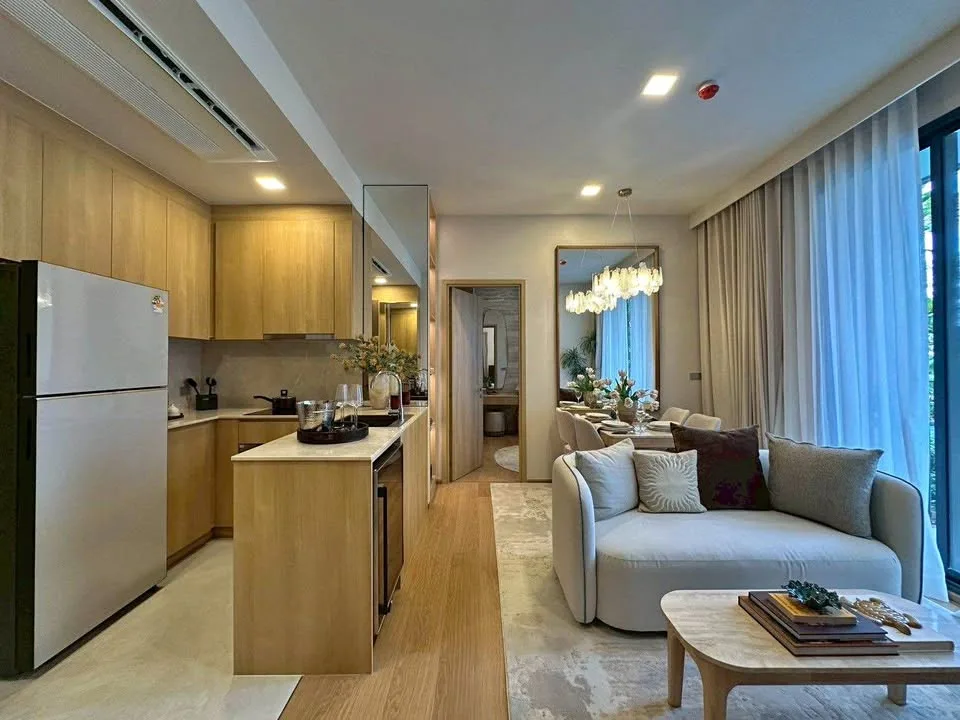 2-Zimmer-2-Bad Apartment mit Poolzugang im Canvas Condo, Cherng Talay