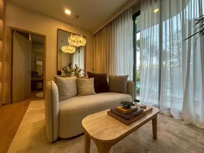 Appartement 2 Chambres 2 Salles de Bain avec Accès Piscine au Canvas Condo, Cherng Talay