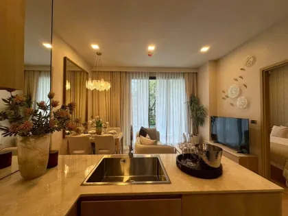 Appartement 2 Chambres 2 Salles de Bain avec Accès Piscine au Canvas Condo, Cherng Talay