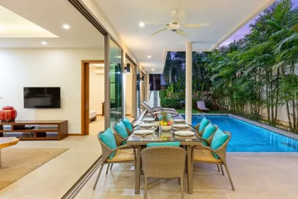 Villa mit 4 Schlafzimmern und eigenem Pool zur Miete in Rawai
