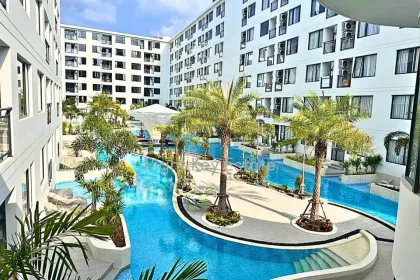 Современная 1-комнатная квартира с 1 ванной в Capri Residence Бангтао